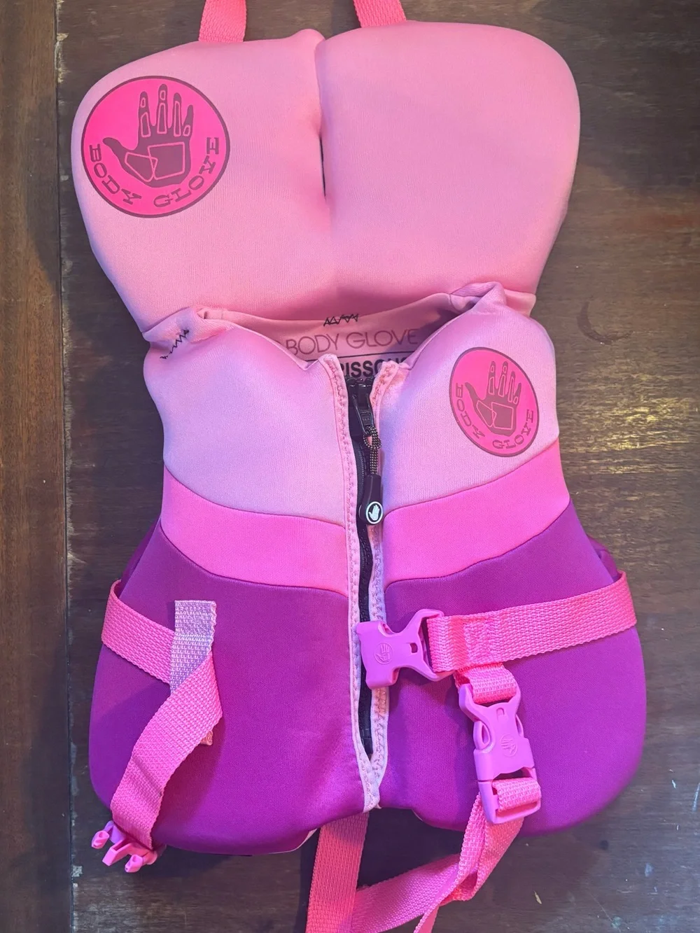 Body Glove Pink and Magenta Kids Swim Vest